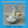 Decorative ceramic sleeping baby statue,ceramic cradle baby in high quality